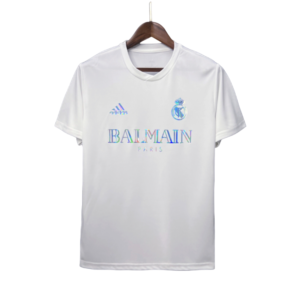 Camiseta Real Madrid X Balmain Blanca