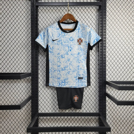 Conjunto Niños Portugal 2025 Visitante