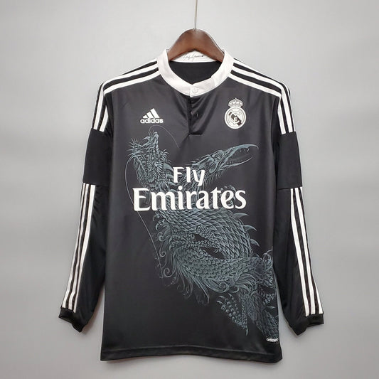 Camiseta Real Madrid 2014/15 Visitante Manga Larga