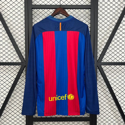 Camiseta FC Barcelona 2016/17 Local Manga Larga
