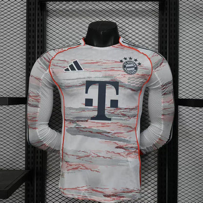Camiseta Bayern Munich 2025/26 Visitante Manga Larga