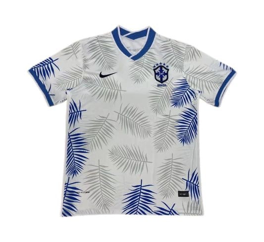 Camiseta Brasil Edicion Especial "Hojas Azules"