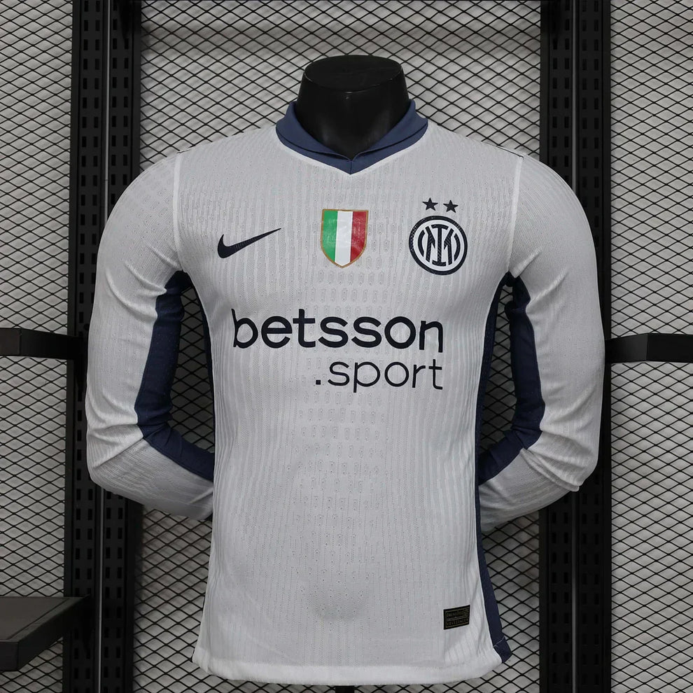 Camiseta Inter Milan 2024/25 Visitante Manga Larga