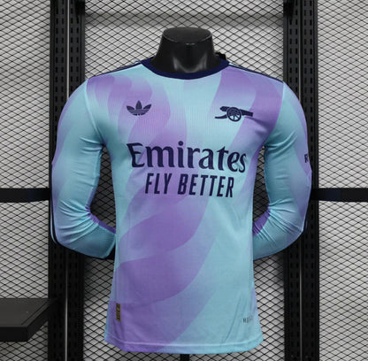 Camiseta Arsenal 2024/25 Visitante Manga Larga