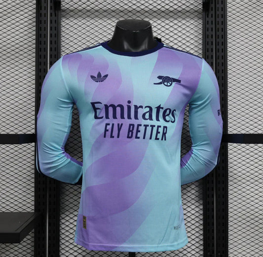Camiseta Arsenal 2024/25 Visitante Manga Larga