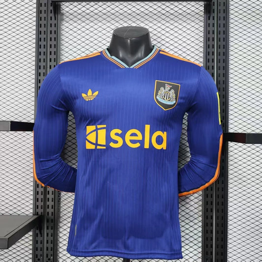 Camiseta New Castle 2025/26 Visitante Manga Larga