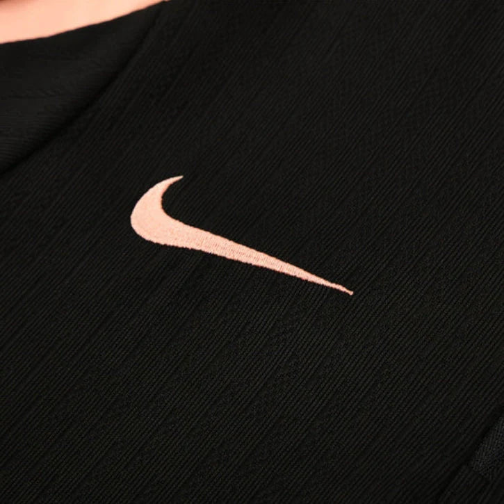 Chandal Francia Negro y Rosa