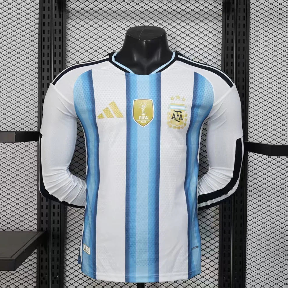 Camiseta Argentina 2025 Local Manga Larga