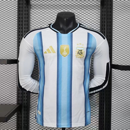 Camiseta Argentina 2025 Local Manga Larga