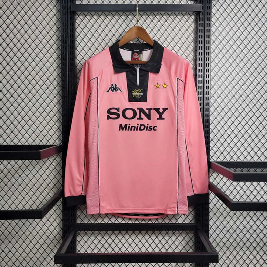 Camiseta Juventus 1997/98 Visitante Manga Larga