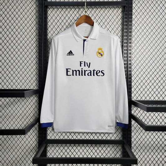 Camiseta Real Madrid 2015/16 Local Manga Larga