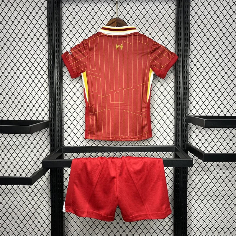 Conjunto Niños Liverpool 2024/25 Local
