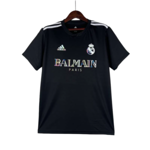 Camiseta Real Madrid X Balmain Negra