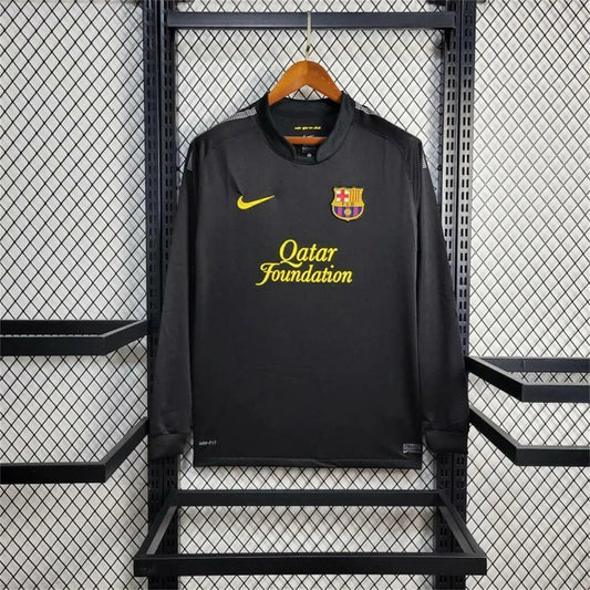 Camiseta FC Barcelona 2009/10 Visitante Manga Larga