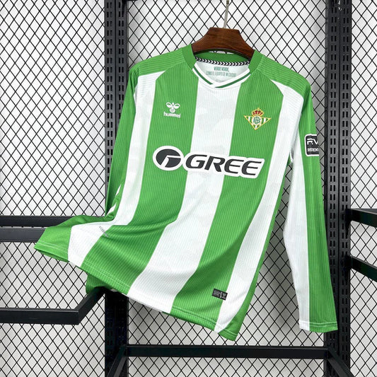 Camiseta Real Betis 2025/26 Local Manga Larga