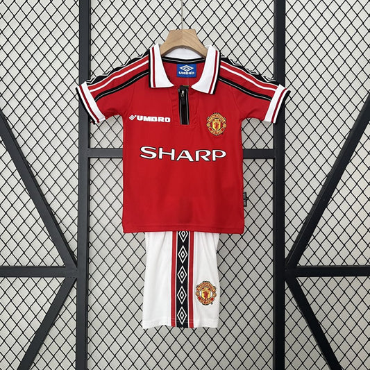 Conjunto Niños Manchester United 2001/02 Local