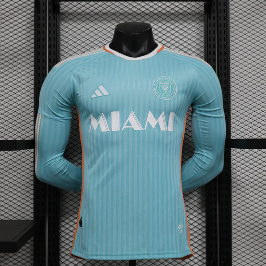 Camiseta Inter Miami 2024/25 Visitante Manga Larga