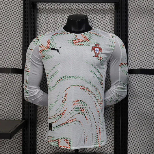 Camiseta Portugal 2025 Visitante Manga Larga