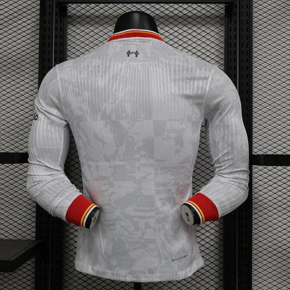 Camiseta Liverpool 2024/25 Visitante Manga Larga