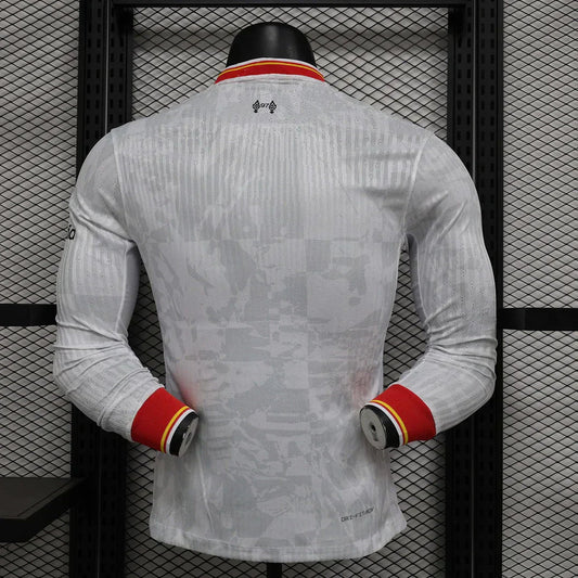 Camiseta Liverpool 2024/25 Visitante Manga Larga