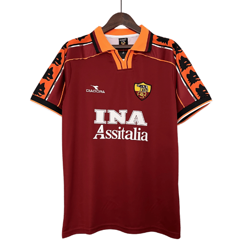 Camiseta AS Roma 1998/99 Local
