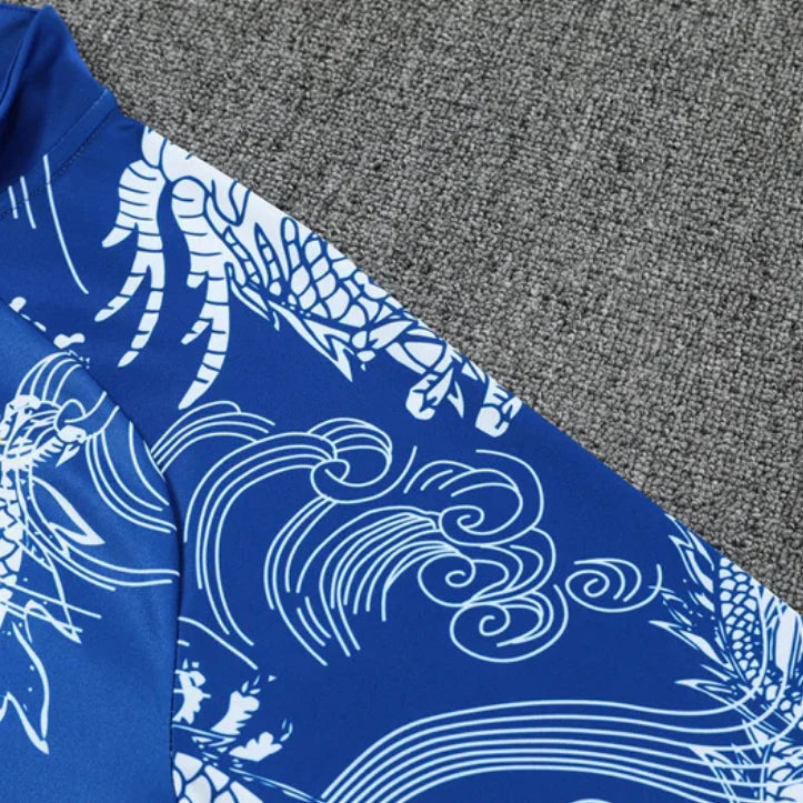 Chandal Real Madrid Dragones Azules y Negros