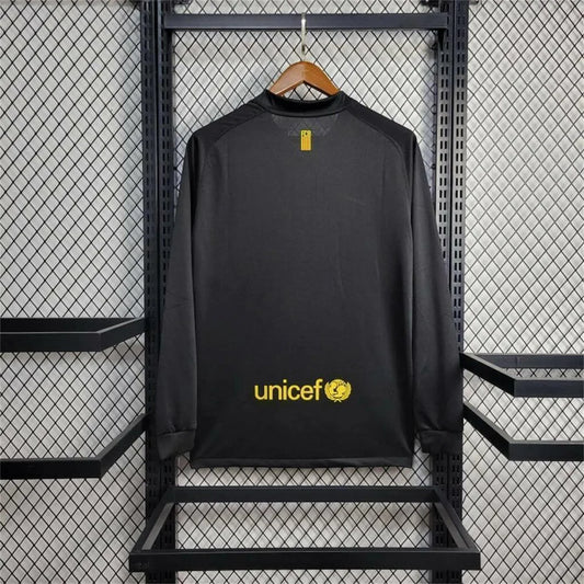 Camiseta FC Barcelona 2009/10 Visitante Manga Larga