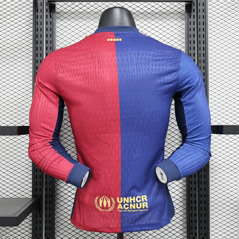 Camiseta Barcelona 2024/25 Local Manga Larga