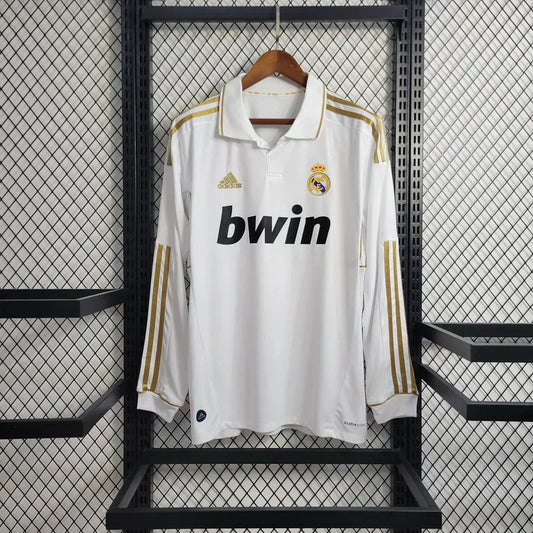 Camiseta Real Madrid 2011/12 Local Manga Larga