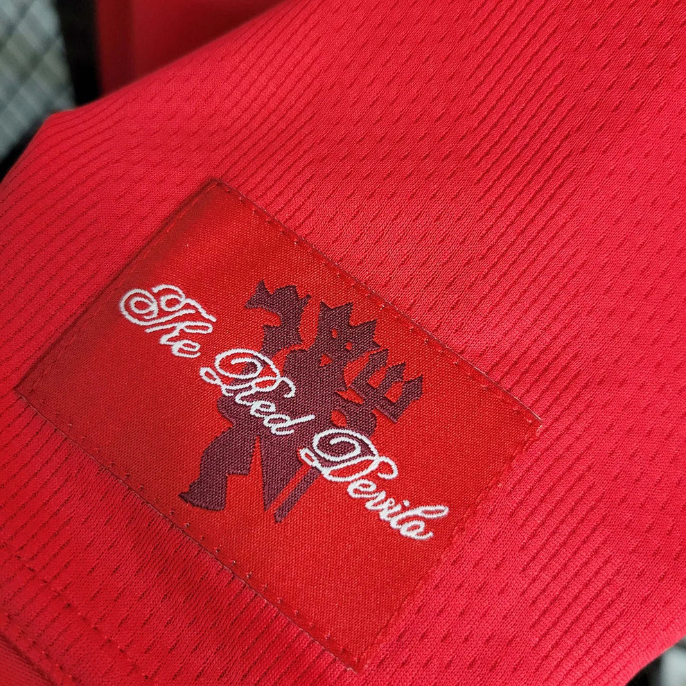 Camiseta Manchester United 2007/08 Local